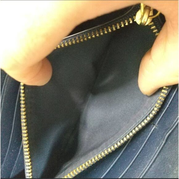 Tory Burch Blue Bifold Wallet - Picture 5 of 7